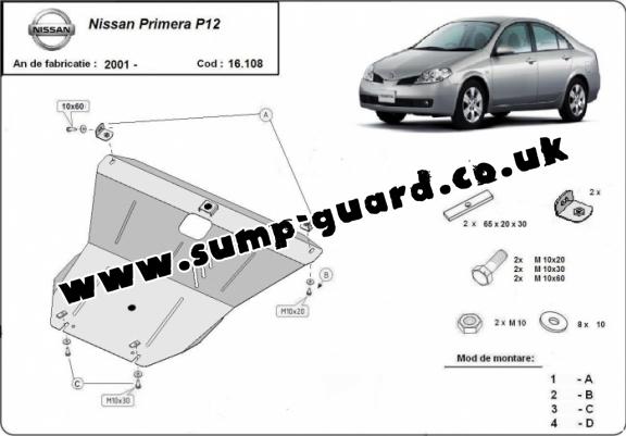 Nissan x trail sump guard #8