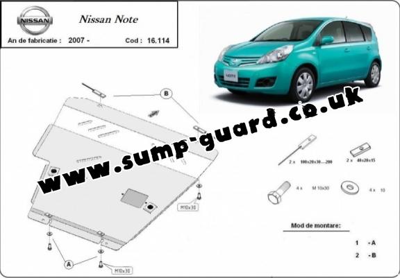 Nissan x trail sump guard #7