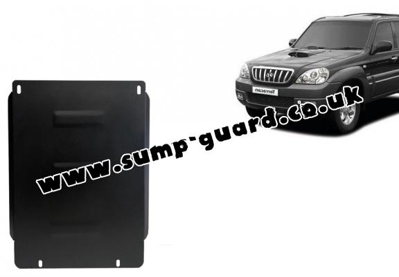 Steel gearbox guard for Hyundai Terracan