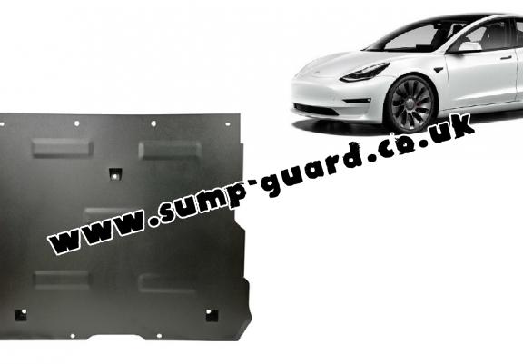 Front electric motor guard for Tesla Model 3 AWD