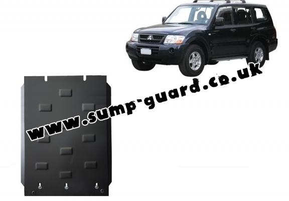 Steel gearbox guard for Mitsubishi Shogun 3 (V60, V70)