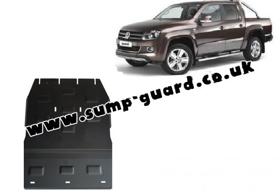 Steel gearbox and differential guard for Volkswagen Amarok -  V6 automat