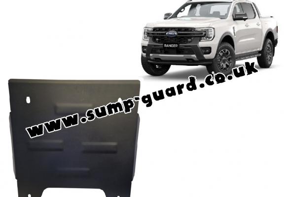 Steel transfer case guard for Ford Ranger