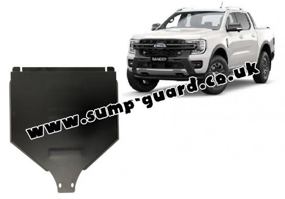 Steel manual gearbox guard Ford Ranger