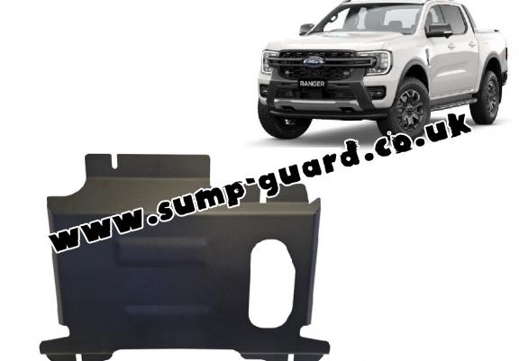 Steel sump guard for Ford Ranger