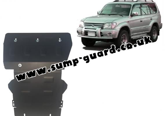 Steel sump guard for Toyota Land Cruiser J90