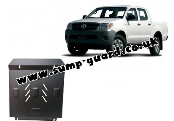 Steel sump guard for Toyota Hilux