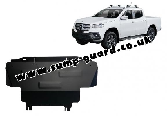 Steel radiator guard for Mercedes X-Class