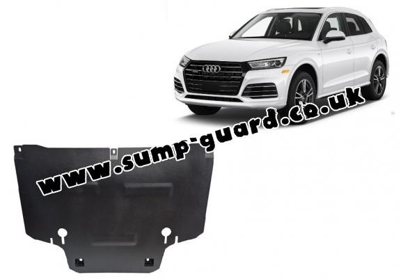 Steel gearbox guard for Audi Q5