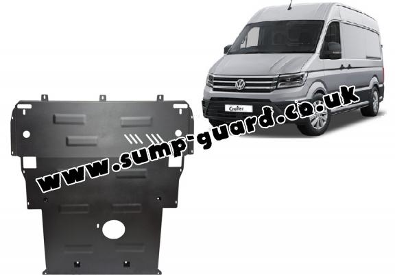 Steel sump guard for Vw Crafter