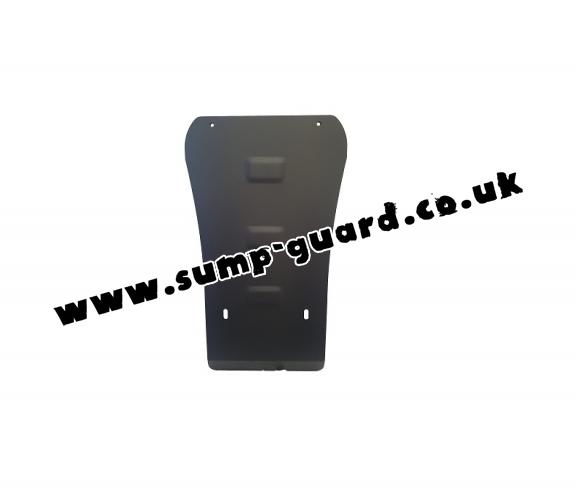 Steel gearbox guard for VW Touareg