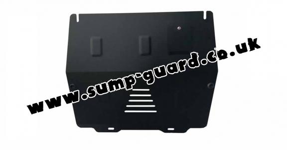 Steel sump guard for Vauxhall Zafira C