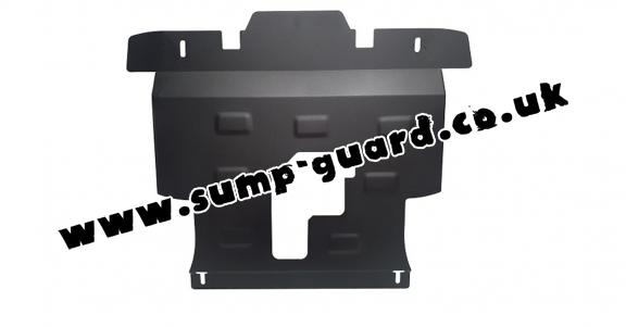 Steel sump guard for Dacia Spring