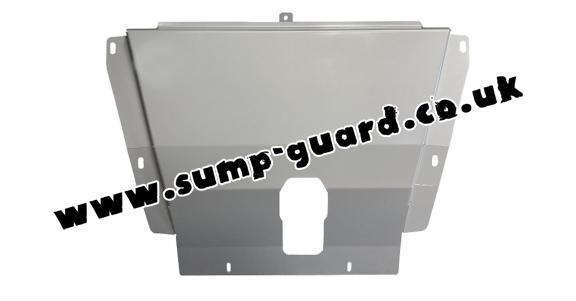 Aluminum sump guard for Dacia Duster - 4x2