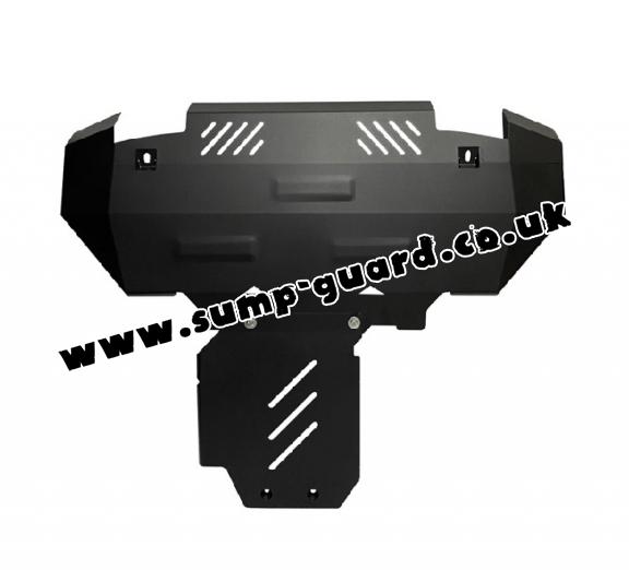 Steel sump guard for Ford Ranger Raptor