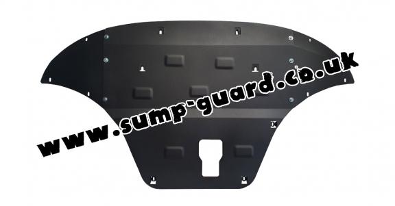 Steel sump guard for Hyundai Tucson