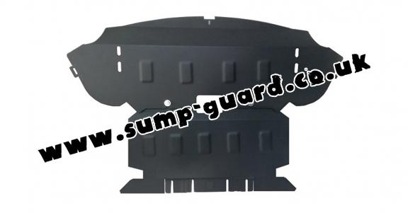 Steel sump guard for Mercedes C-Class W205 4x4