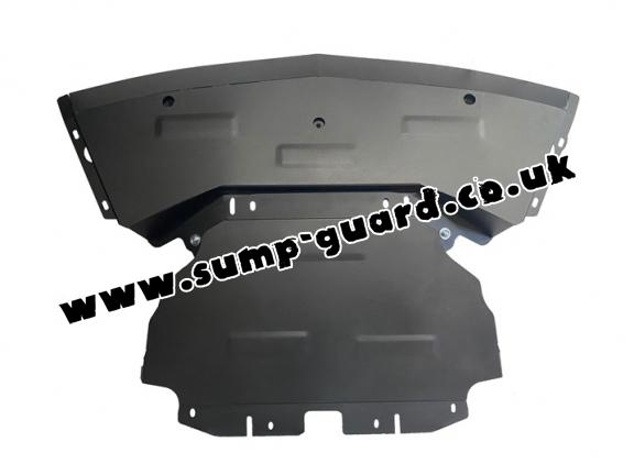 Steel sump guard for Mercedes S-Classe W221 - 4x2