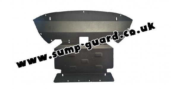 Steel sump guard for Mercedes GLC X253