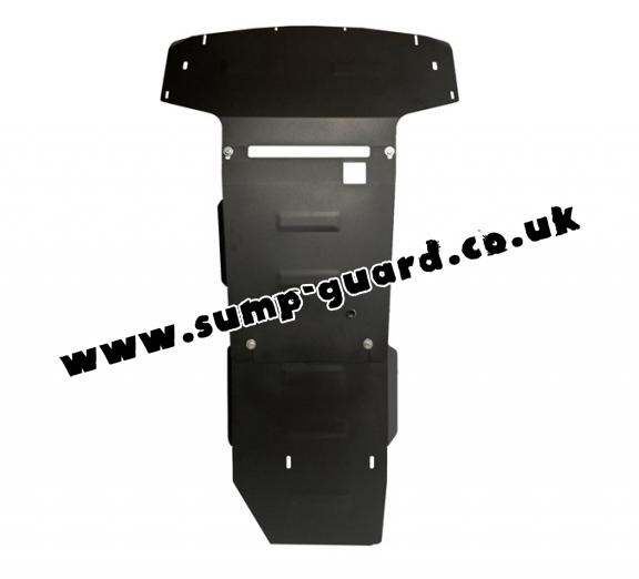 Steel sump guard for Mercedes ML W164