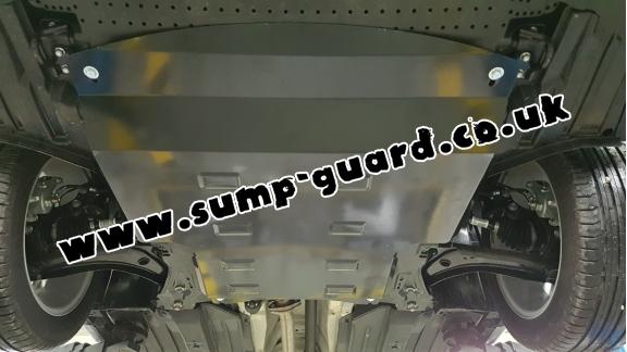 Steel sump guard for the protection of the engine and the gearbox for Suzuki S-Cross