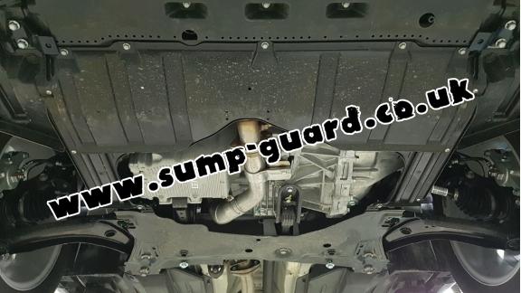 Steel sump guard for the protection of the engine and the gearbox for Suzuki S-Cross