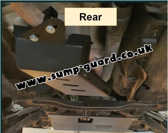 Steel EGR valve guard  for Dacia Duster