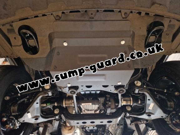 Steel sump guard for Evo Cross 4