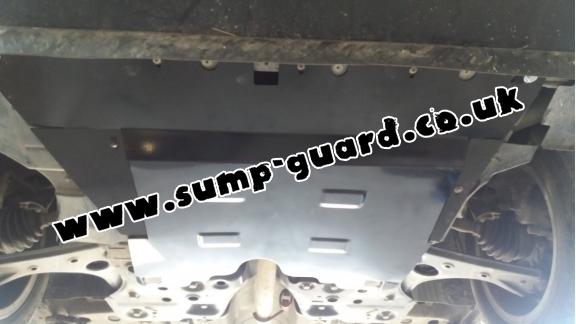 Steel sump guard for Vauxhall Combo