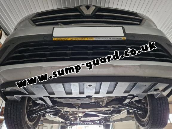 Steel sump guard for Nissan NV300