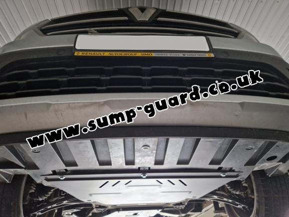 Steel sump guard for Nissan NV300