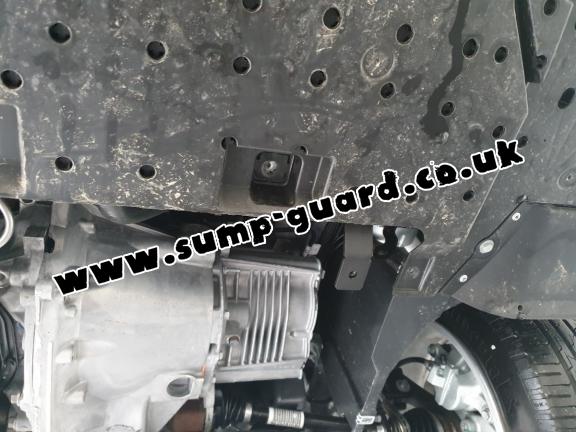 Steel sump guard for Citroen C4