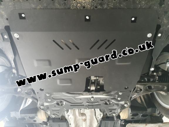 Steel sump guard for Citroen C4