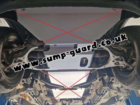 Steel sump guard for Ford Ranger