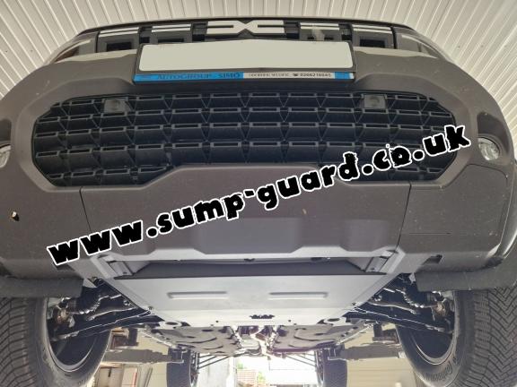 Steel sump guard for Dacia Duster - 4x2