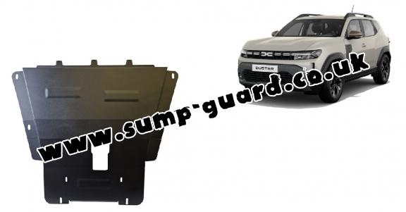 Steel sump guard for Dacia Duster - 4x2