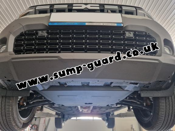 Steel sump guard for Dacia Duster - 4x2