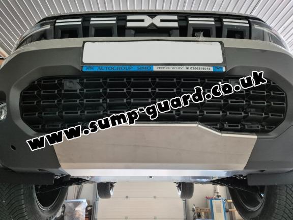 Aluminum sump guard for Dacia Duster- 4x4