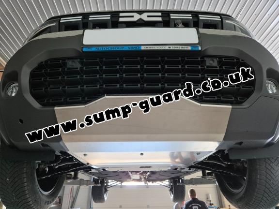 Aluminum sump guard for Dacia Duster- 4x4