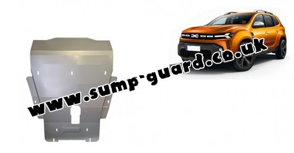 Aluminum sump guard for Dacia Duster- 4x4