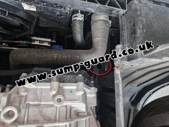 Steel sump guard for Baic Beijing X75