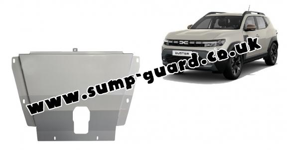 Aluminum sump guard for Dacia Duster - 4x2