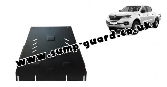 Steel gearbox guard for Renault Alaskan