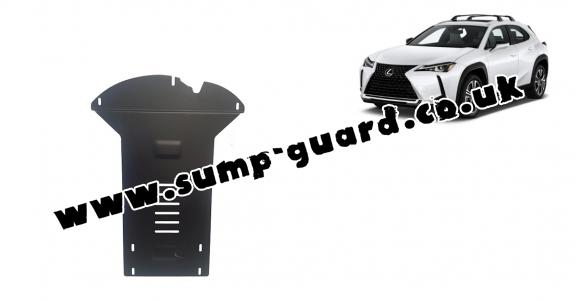 Steel catalytic converter guard/cat lock for Lexus UX