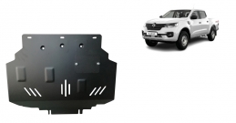 Steel sump guard for Renault Alaskan