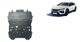 Steel sump guard for Peugeot 408