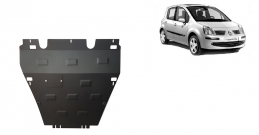 Steel sump guard for Renault Modus