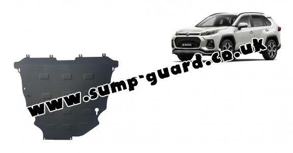 Steel sump guard for Suzuki Across