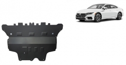 Steel sump guard for VW Passat Alltrack - manual gearbox