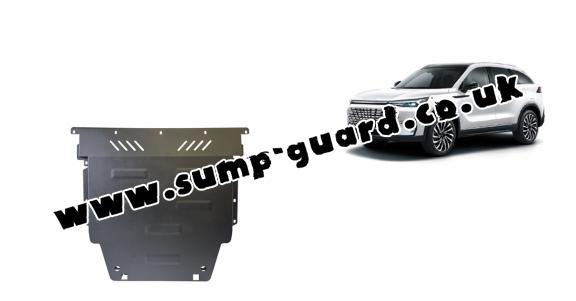 Steel sump guard for Baic Beijing X75